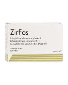 ZirFos Fermenti Lattici Integratore Alimentare 12 Bustine