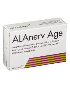 AlaNerv Age Integratore Antiossidante 20 Capsule SoftGel