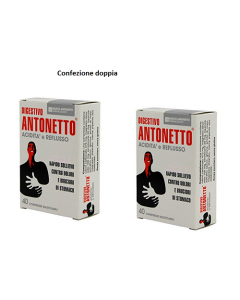 Digestivo Antonetto Acidita' E Reflusso 40 Compresse Bipacco
