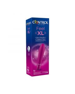 Control Feel XL Waterproof Vibratore tocco di seta 5 Velocità