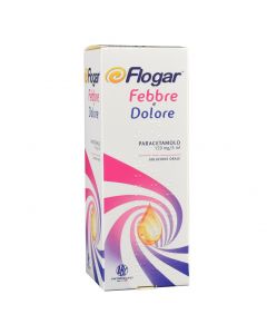 Flogar Febbre&Dolore 120 mg/5 ml Paracetamolo Soluzione Orale 120 ml 