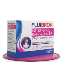Fluibron Influenza E Raffreddore 600mg/10mg Granulato 10 Bustine
