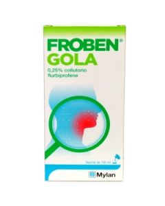 Froben Gola Collutorio 0,25% Flurbiprofene 160 ml