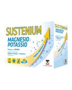 Sustenium Magnesio e Potassio Integratore Sali Minerali 28 Bustine