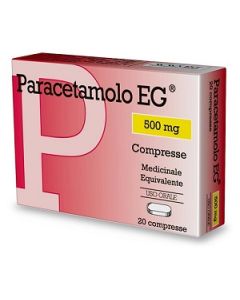 Paracetamolo EG 500 mg 20 Compresse